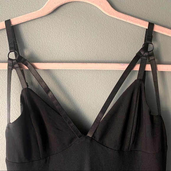 Revolve Evil Twin Cage Strap Black Maxi Dress - Picture 7 of 8